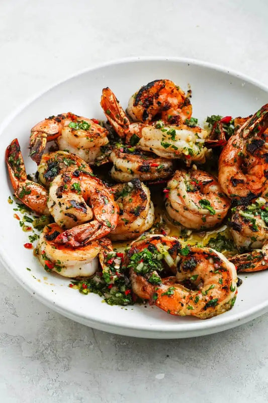 Chimichurri Prawns Sauté