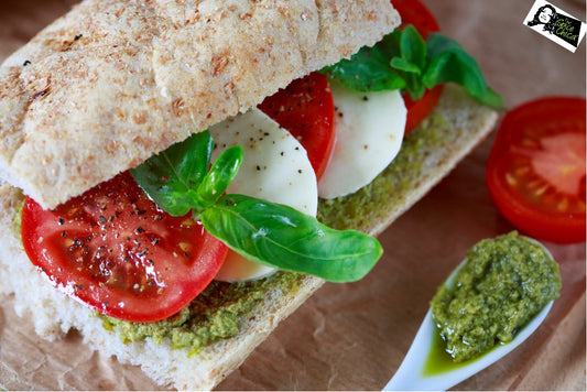 Chimichurri Caprese Sandwich